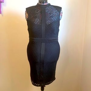 Herringbone Bodycon Dress